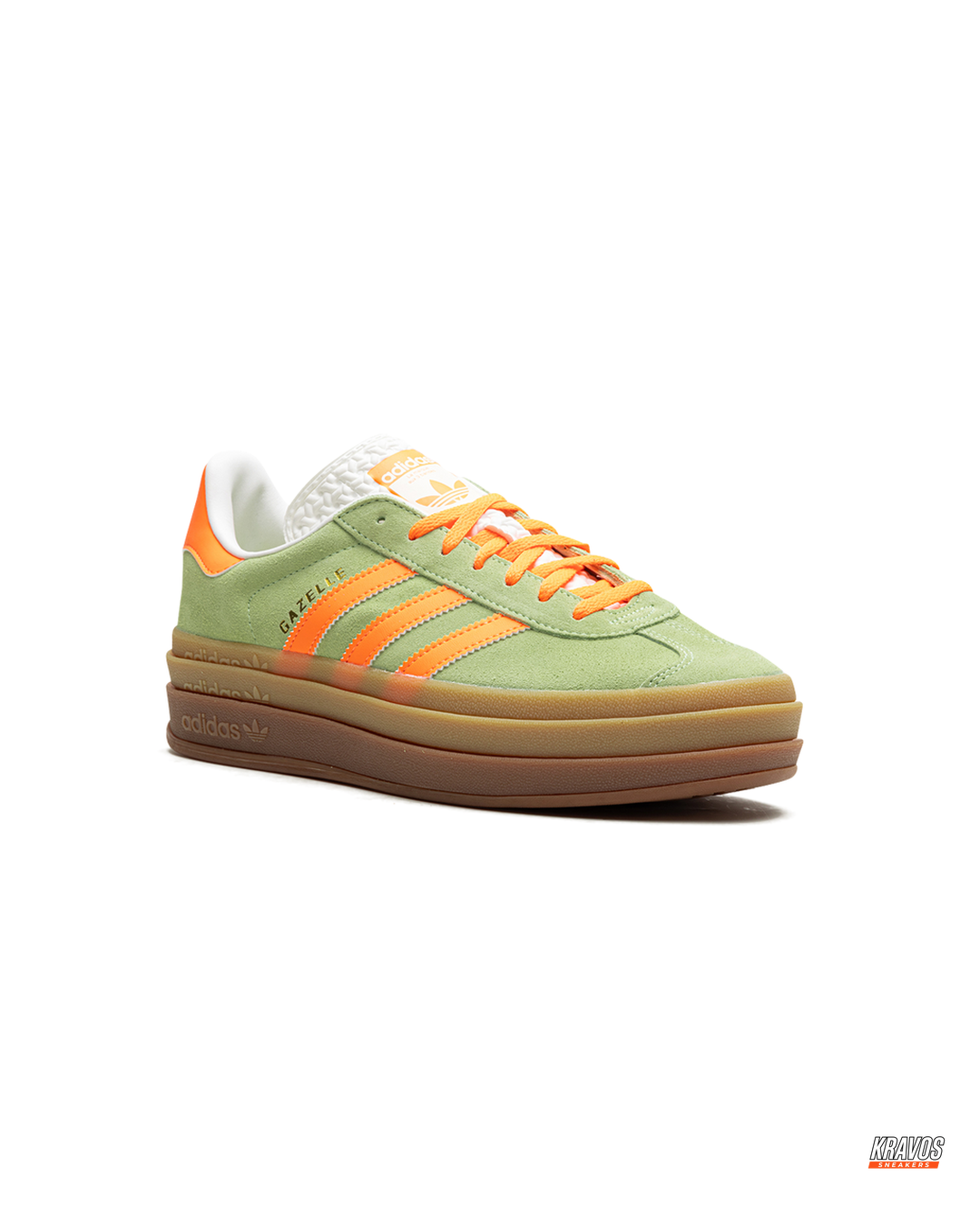 AD Suede Platform Gum-Sole Trainer
