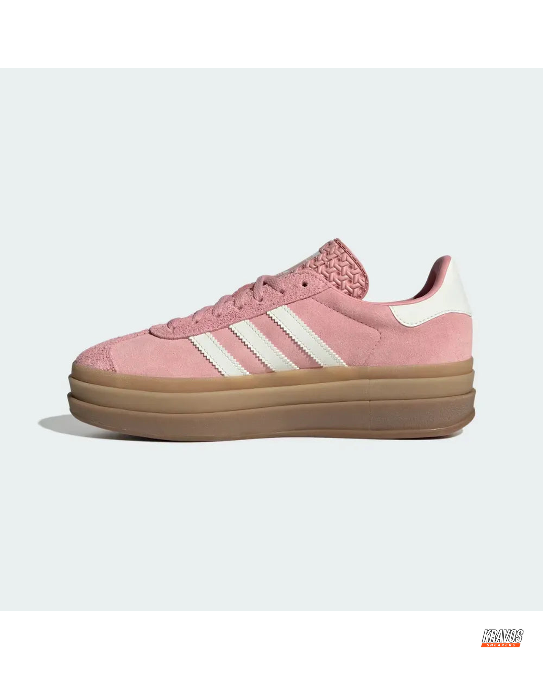 AD Suede Platform Gum-Sole Trainer