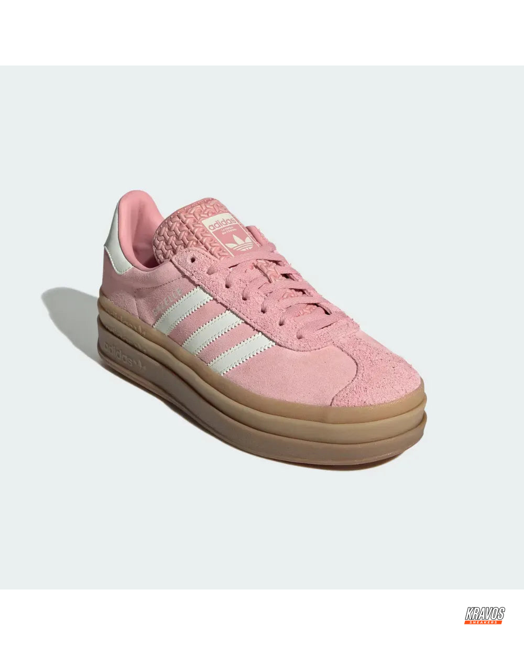 AD Suede Platform Gum-Sole Trainer