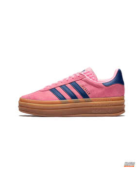 AD Suede Platform Gum-Sole Trainer