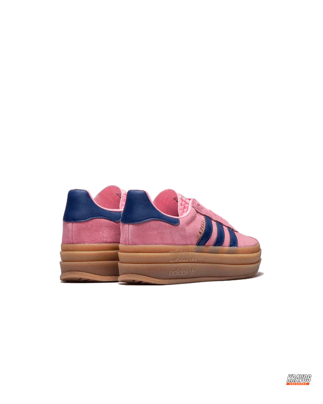 AD Suede Platform Gum-Sole Trainer