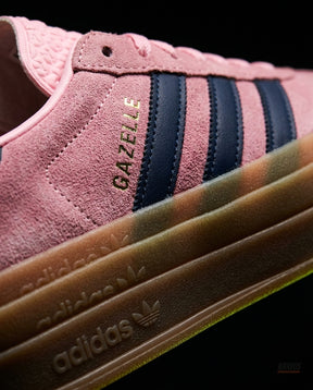 AD Suede Platform Gum-Sole Trainer Pink Navy Gum