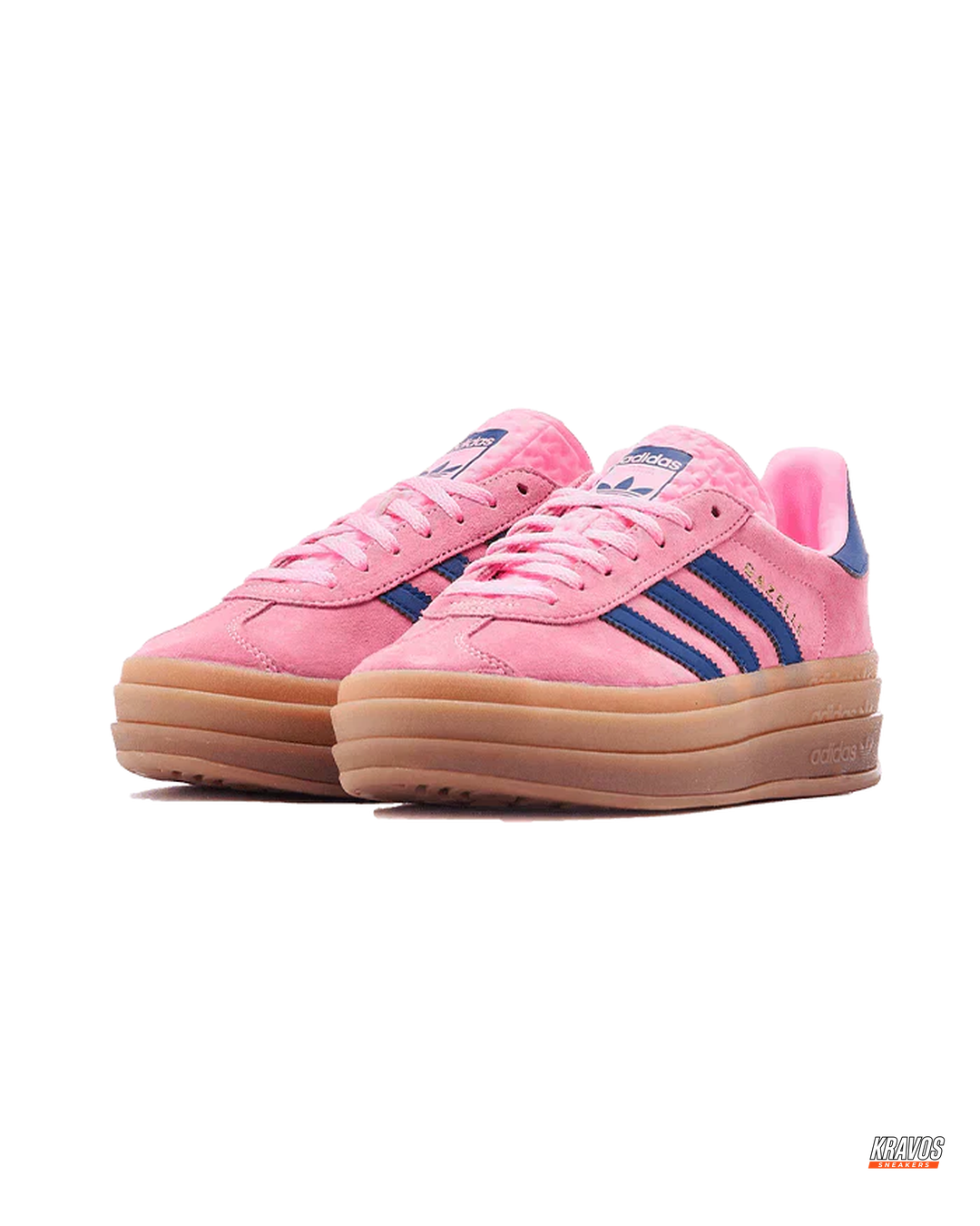 AD Suede Platform Gum-Sole Trainer