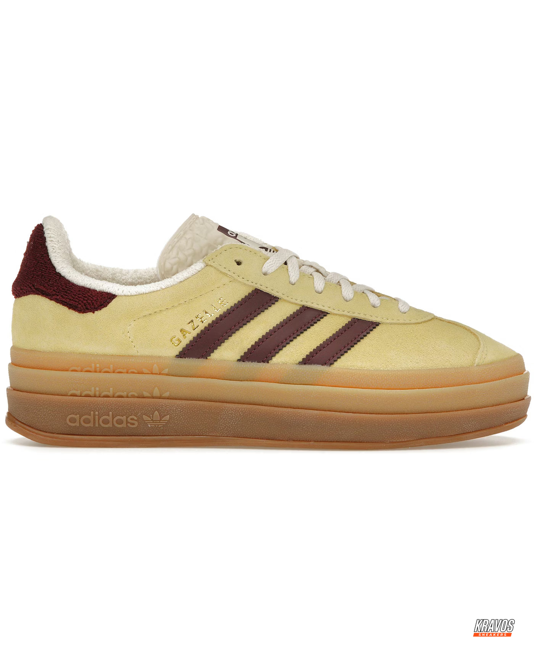 AD Suede Platform Gum-Sole Trainer