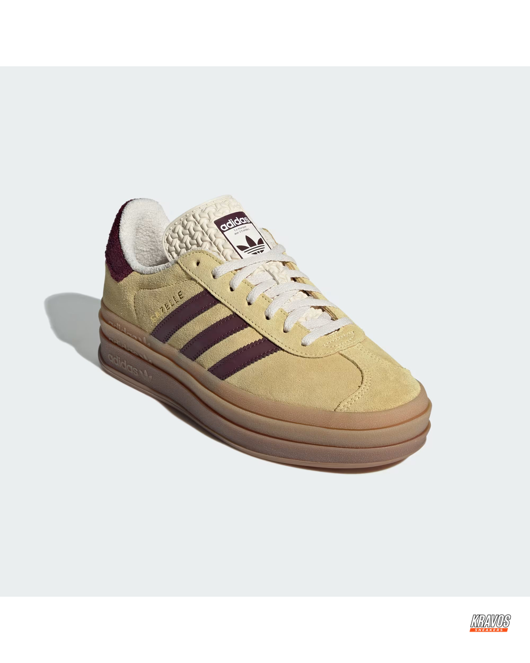AD Suede Platform Gum-Sole Trainer