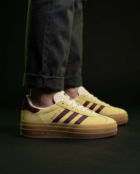 AD Suede Platform Gum-Sole Trainer