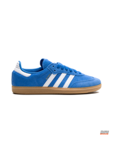 AD Suede Ribbed-Collar Terrace Trainer Blue White Gum #bluewhitegum