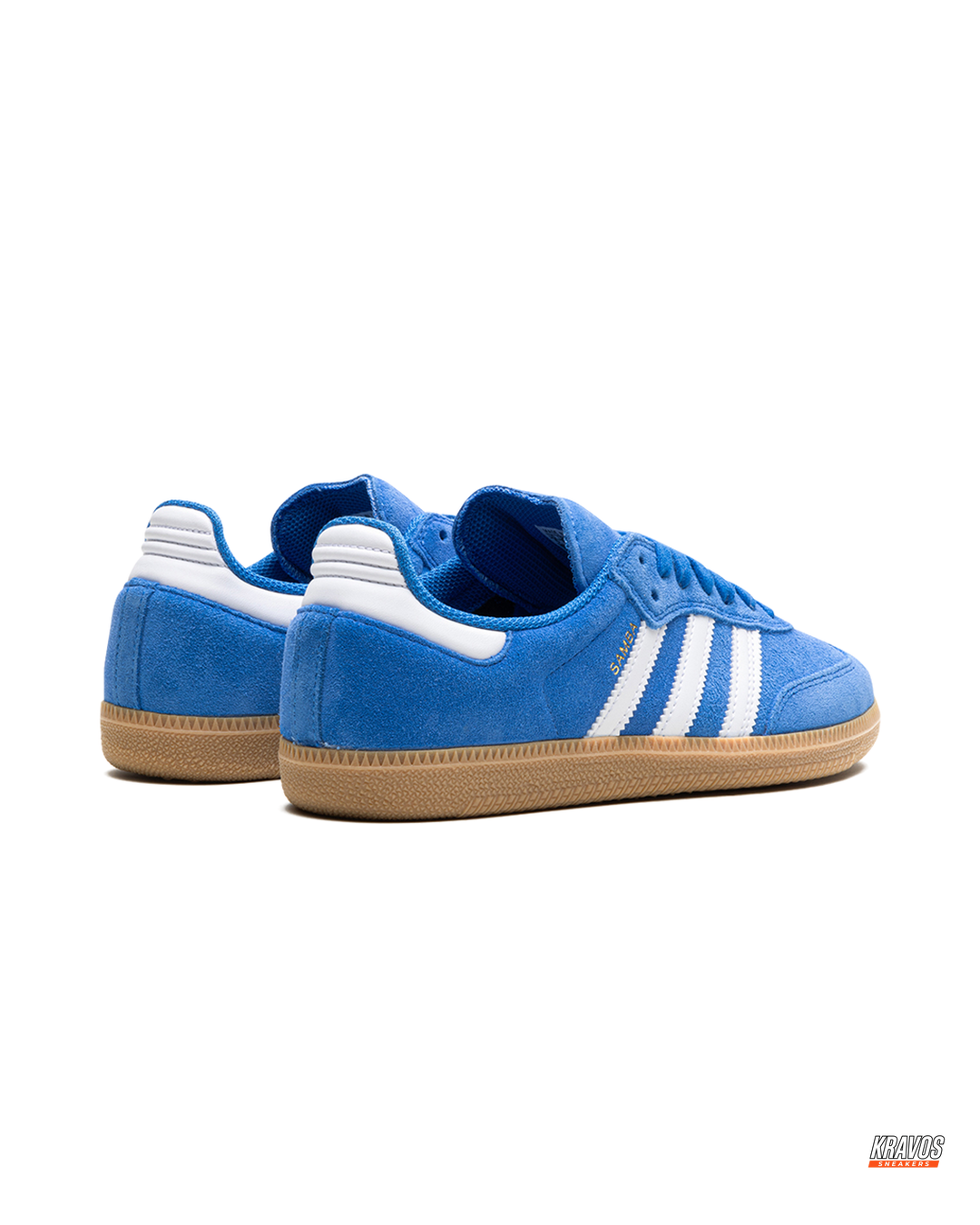 AD Suede Ribbed-Collar Terrace Trainer