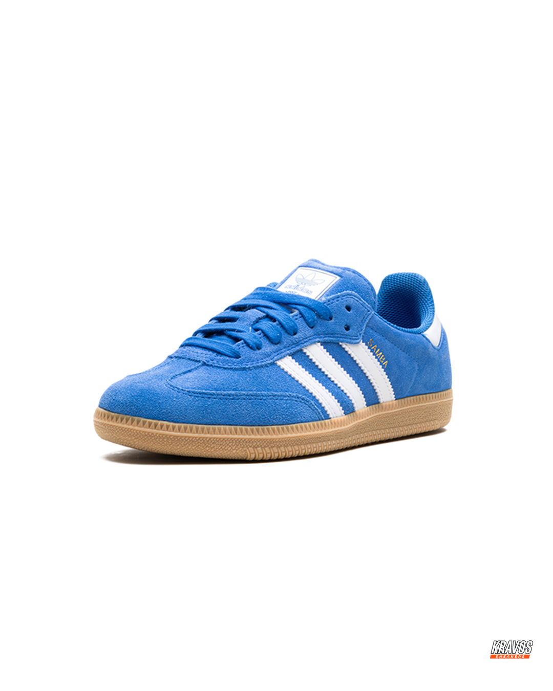 AD Suede Ribbed-Collar Terrace Trainer