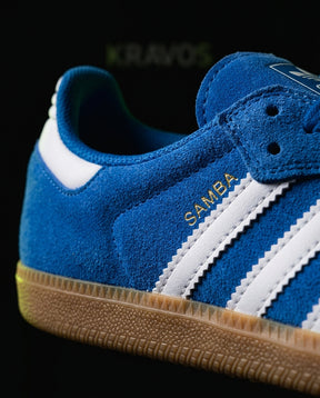 AD Suede Ribbed-Collar Terrace Trainer
