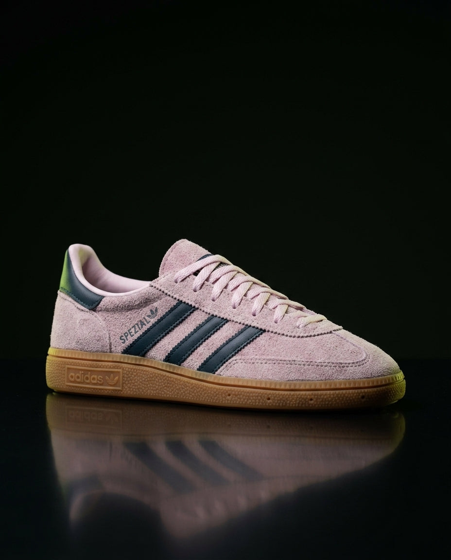 AD Suede Ribbed-Toe Handball Trainer