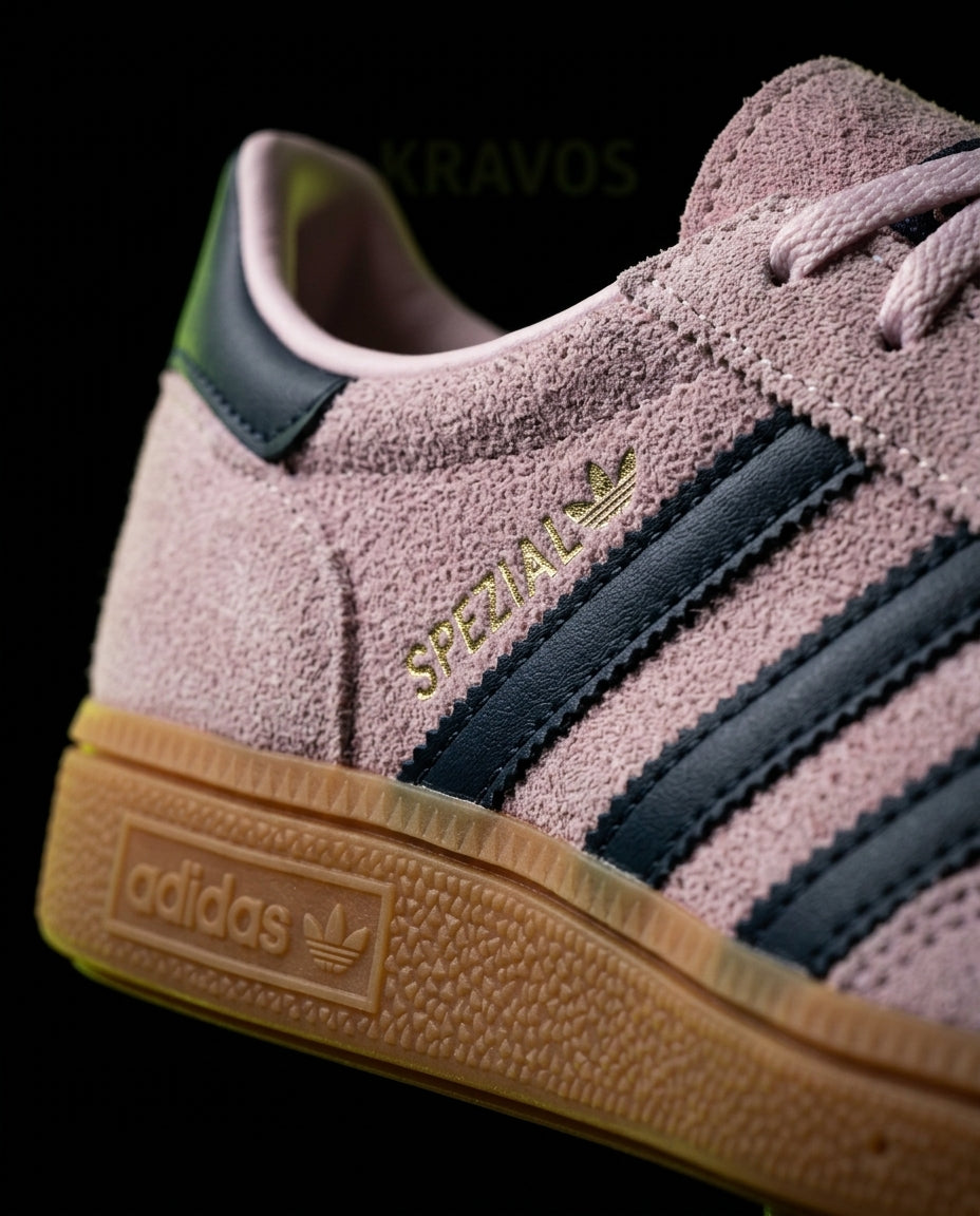 AD Suede Ribbed-Toe Handball Trainer