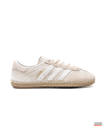 AD Suede Stripe Terrace Trainer Cream Gum #creamgum