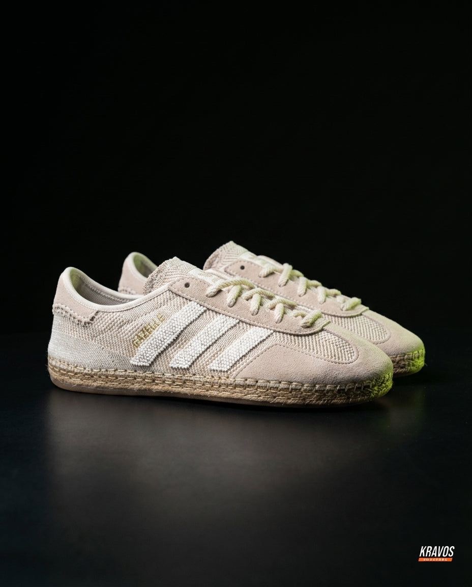 AD Suede Stripe Terrace Trainer Cream Gum