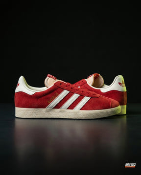 AD Suede Stripe Terrace Trainer Red White