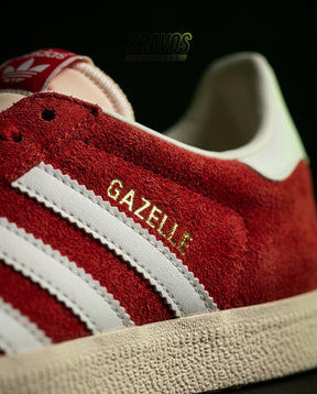 AD Suede Stripe Terrace Trainer Red White