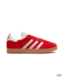 AD Suede Stripe Terrace Trainer Red White Gum #redwhitegum