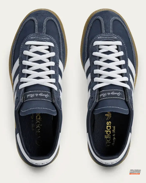 AD Suede Wraparound Toe Trainer