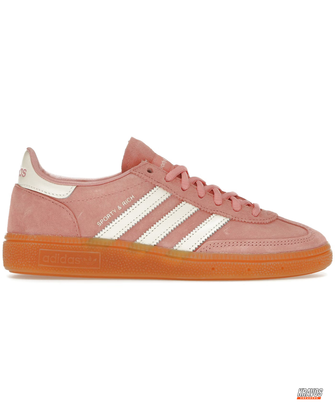 AD Suede Wraparound Toe Trainer