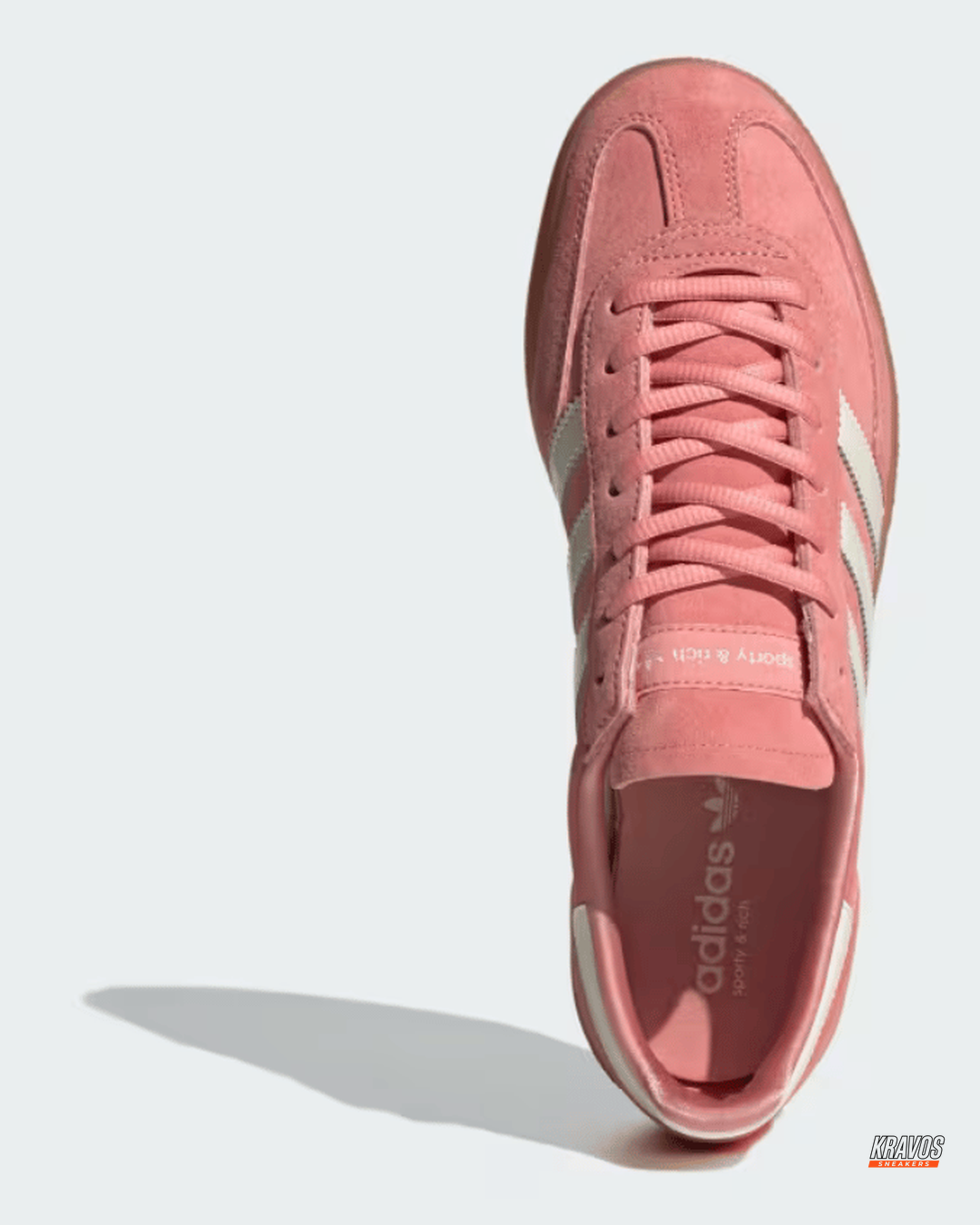 AD Suede Wraparound Toe Trainer