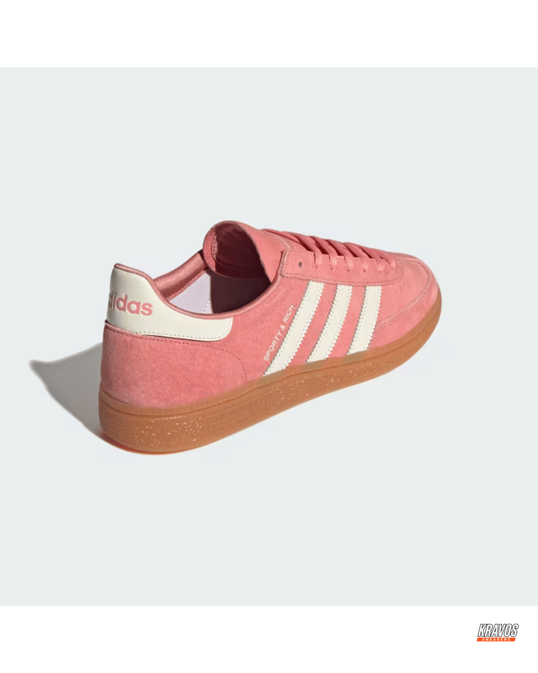 AD Suede Wraparound Toe Trainer