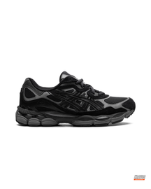 ASC Mesh Gel-Cushioned Retro Runner Black Grey #blackgrey