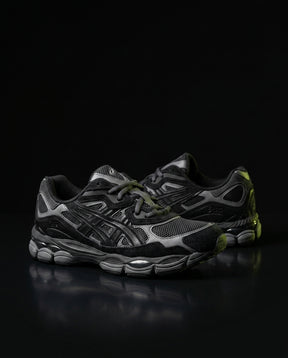 ASC Mesh Gel-Cushioned Retro Runner Black Grey