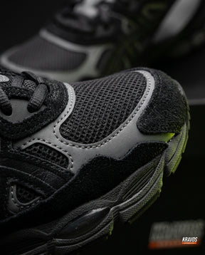 ASC Mesh Gel-Cushioned Retro Runner Black Grey