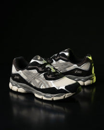 ASC Mesh Gel-Cushioned Retro Runner Cream Black Grey