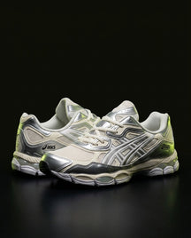 ASC Mesh Gel-Cushioned Retro Runner Cream Silver