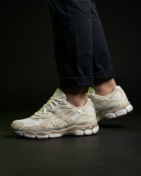 ASC Mesh Gel-Cushioned Retro Runner Cream White Tan