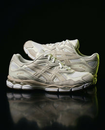 ASC Mesh Gel-Cushioned Retro Runner Cream White Tan