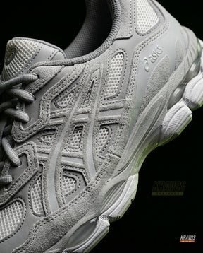 ASC Mesh Gel-Cushioned Retro Runner Grey White