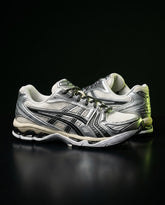 ASC Mesh Layered Chunky Runner White Silver Black