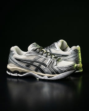 ASC Mesh Layered Chunky Runner White Silver Black