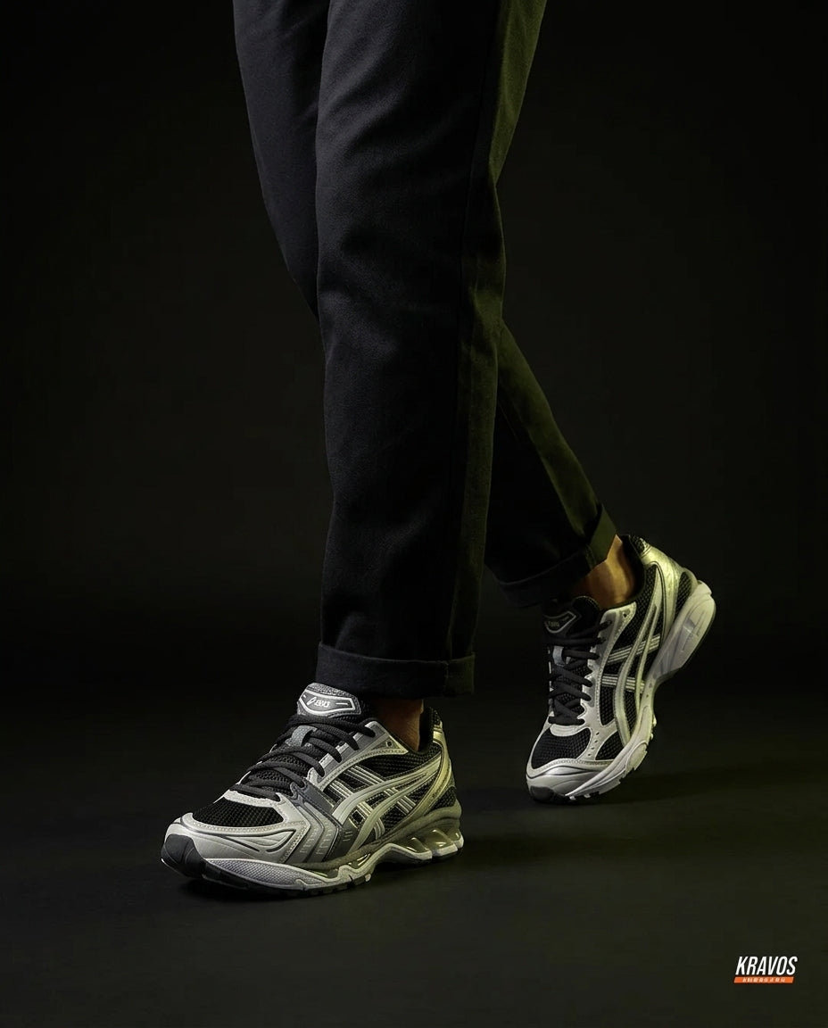 ASC Mesh Layered Runner Trainer Black Grey White