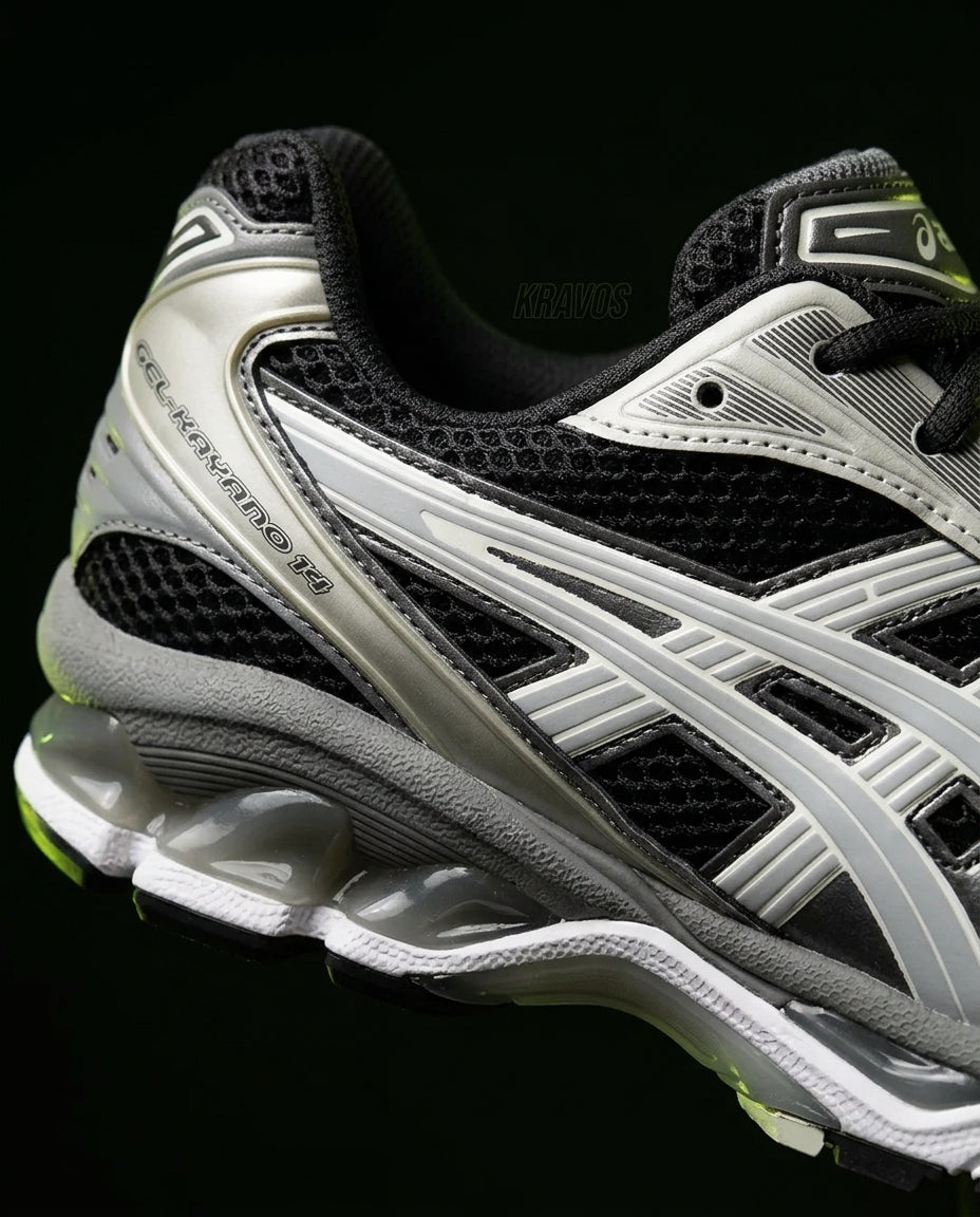 ASC Mesh Layered Runner Trainer Black Grey White