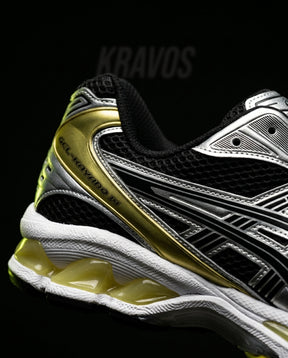 ASC Mesh Layered Runner Trainer Black Silver Gold