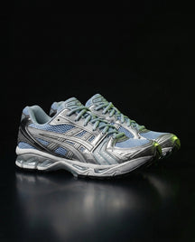 ASC Mesh Layered Runner Trainer Blue Silver Grey