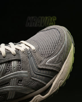 ASC Mesh Layered Runner Trainer Grey Cream