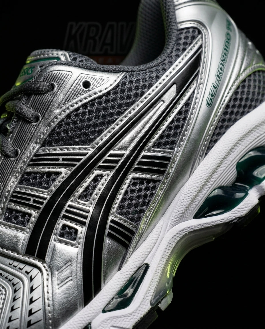 ASC Mesh Layered Runner Trainer Grey Silver Black
