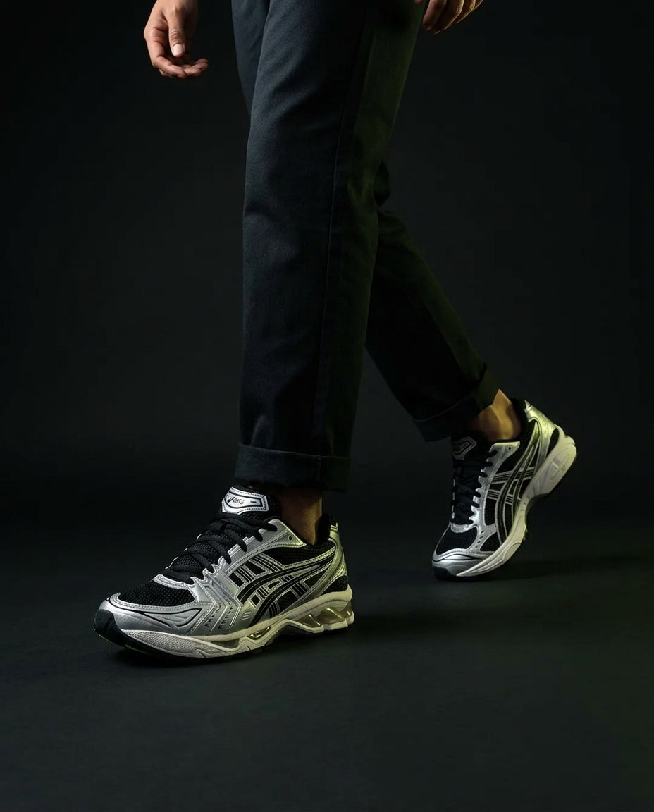 ASC Mesh Layered Runner Trainer Silver Black