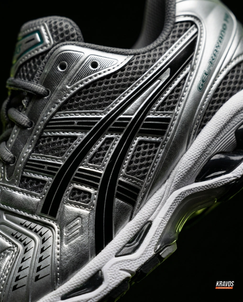 ASC Mesh Layered Runner Trainer Silver Black White