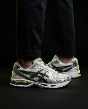 ASC Mesh Layered Runner Trainer White Silver Black