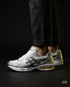 ASC Mesh Layered Runner Trainer White Silver Black Gold