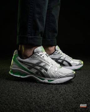 ASC Mesh Layered Runner Trainer White Silver Green