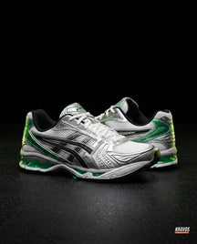 ASC Mesh Layered Runner Trainer White Silver Green