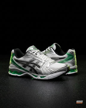 ASC Mesh Layered Runner Trainer White Silver Green