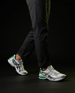 ASC Mesh Layered Runner Trainer White Silver Green