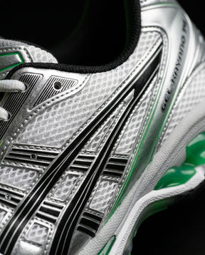 ASC Mesh Layered Runner Trainer White Silver Green